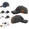 Black Eagle Eye Embroidered Baseball Cap Vintage Duck Tongue Hat Sun Hat