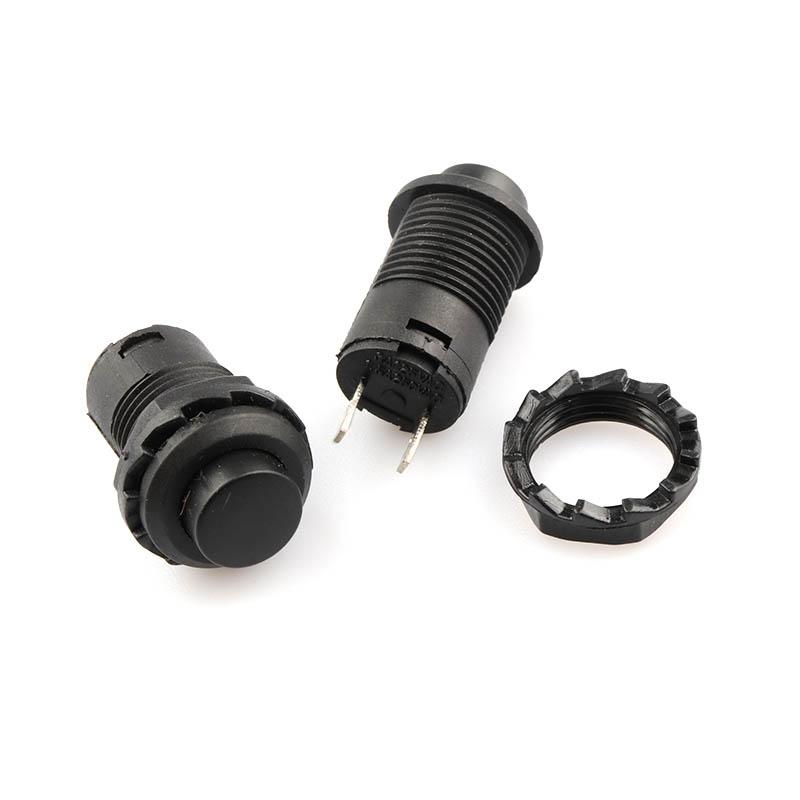 6pcs Self-Lock /Momentary Pushbutton Switches DS427 DS428 12mm OFF- ON Push Button Switch 3A /125VAC 1.5A/250VAC DS-427 DS-428