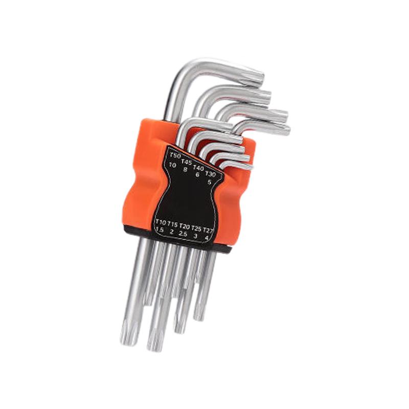 Xingluze 9-Piece Industrial Hex Key Wrench Set