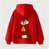 Der Pullover Kinder Herren Sweatshirt von Alvin und den Streifenhörnchen Squeakquel kann als Best Friend Hoodie verwendet werden