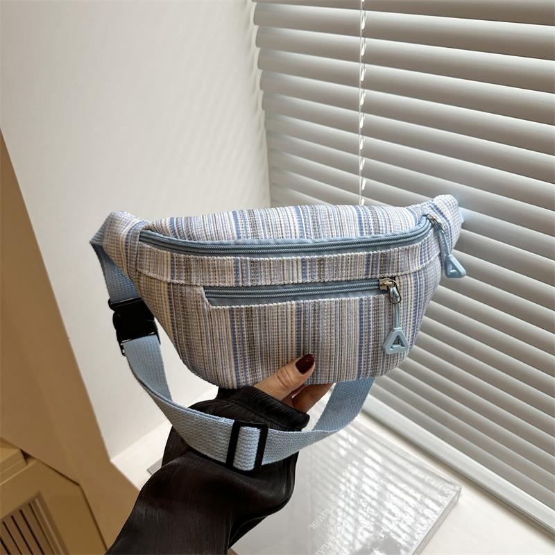 Personalized Breast Bag, Foreign Style, Sports Style, Beautiful Foreign Style 2025 New Popular Casual Simple Single Shoulder Messenger Fanny Pack Wome