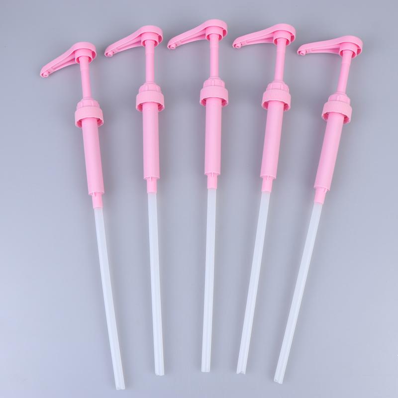 5X Syrup Pump Coffee Syrup Pump Dispenser Syrup Pump Press Action Pump Head For Coffee Syrups For Juice Bottle Dispenser