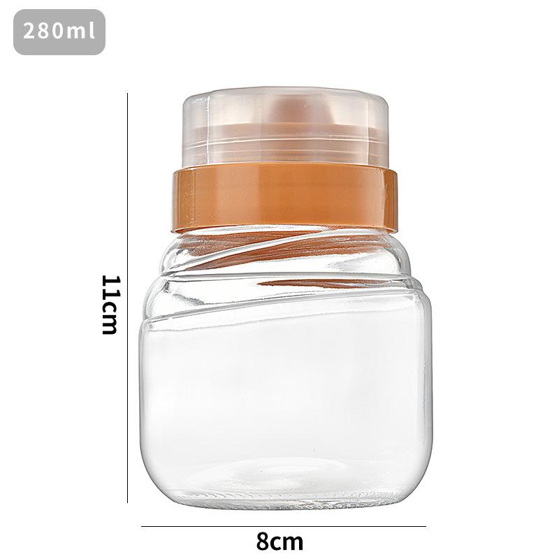 Multi-Use Large Glass Jar for Honey, Pickles & Sauce - Sealable Kitchen Bottle