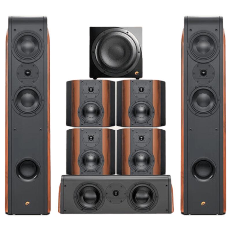 HiVi D3.2HT+D3.2R+Sub10G 7.1 Channel Home Theater System (CN version)