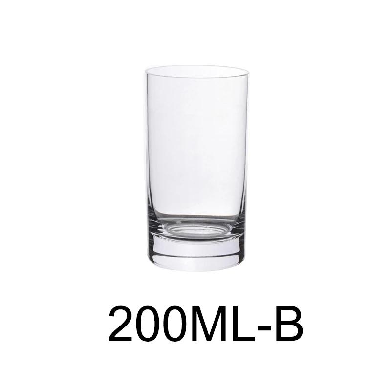 130-315ML Glass Water Cup Transparent Drinking Glasses for Juice Beer Iced Coffee Mugs Drinkware Household Straight Glass Cup