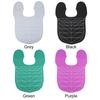 Silicone Hair Dye Shawl Waterproof Salon Hairdressing Hair Cutting Pad with Guidelines Hair Cutting Mat Weighted for Salon Home