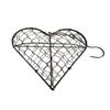 Hanging Plant Holder Heart Shape Iron Wire Succulents Holder Plant Hanger Wreath Frame Plant Grow Basket for Succulents Air Plants