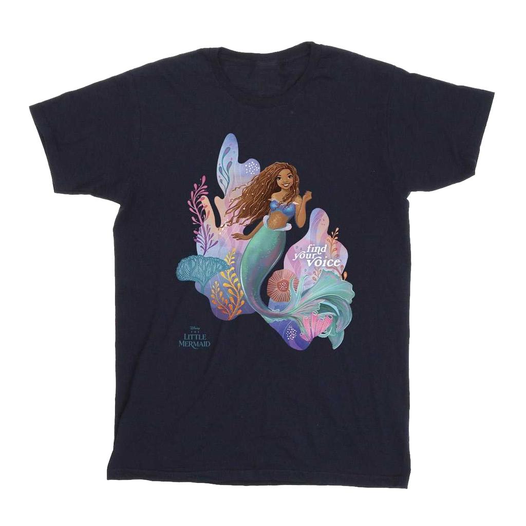 The Little Mermaid Girls Voice Cotton T-Shirt