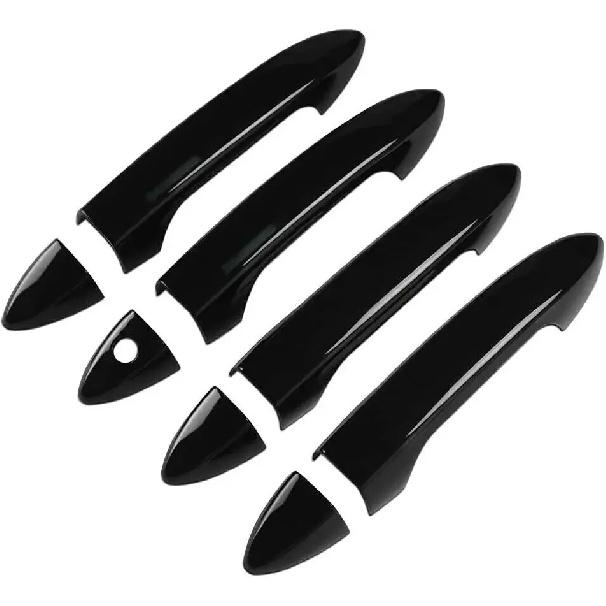 

8 шт. Для Honda Accord 2013 2014 2015 2016 2017 Автомобильные ABS Накладки на ручки боковых дверей Молдинги Отделка Декоративные Аксессуары для экстерьера чёрный