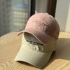 Spring and summer new simple and not picky baseball cap women's versatile soft top sun hat widened brim cap men's trend