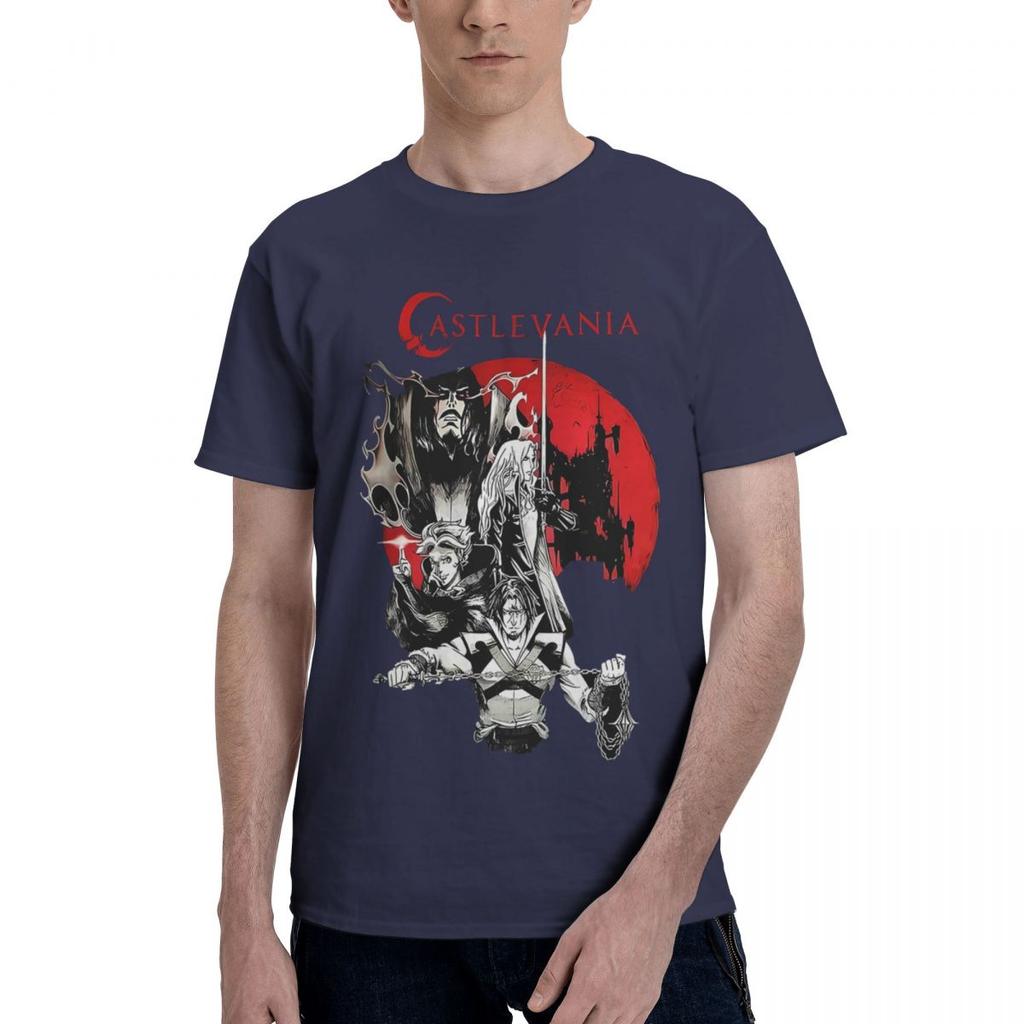 Dracula Castlevania 100 Cotton Casual Breathable Confortable Tops Mens Clothing Deals Men Clothes
