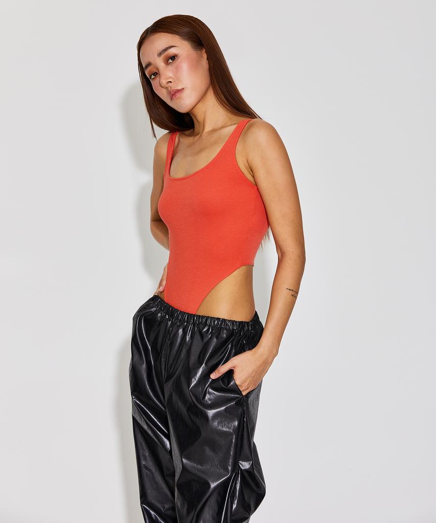 TOPGIRL Everyday Scoop Back Tank Bodysuit_T216Bs307