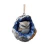 Forest Animal Ornaments 2D Acrylic Hanging Decor with Owl Squirrel Rabbit Designs Indoor Outdoor Christmas Tree Decoration