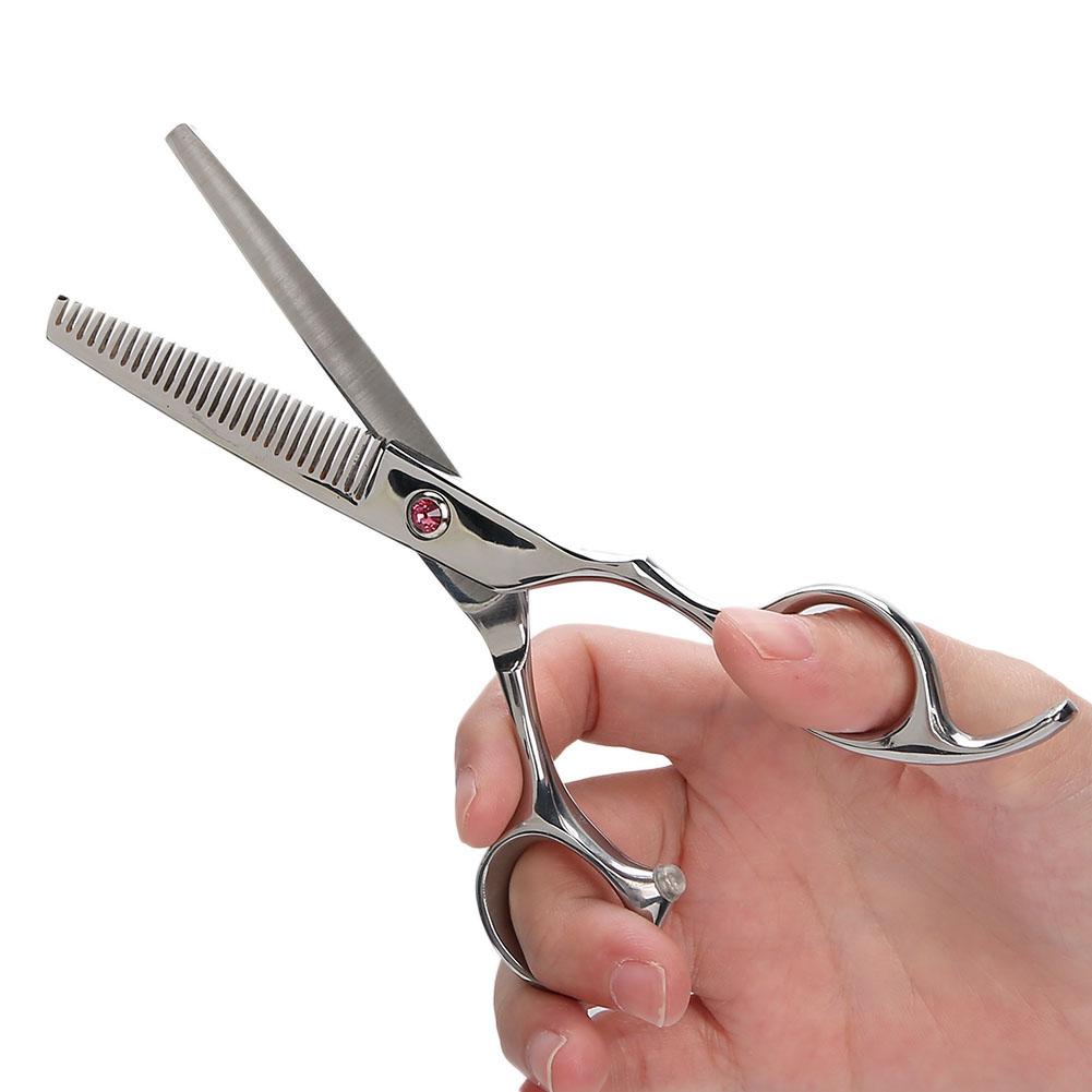 Professional Stainless Steel Hairdressing Scissors Salon Hair Trimming Cutting ScissorsThinning