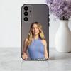 Stunning S-Sydney S-Sweeney Attore Custodia per Telefono Per Samsung Galaxy A73,A72,A71,A70,A53,A52,A51,Cover Nera in Morbido Silicone