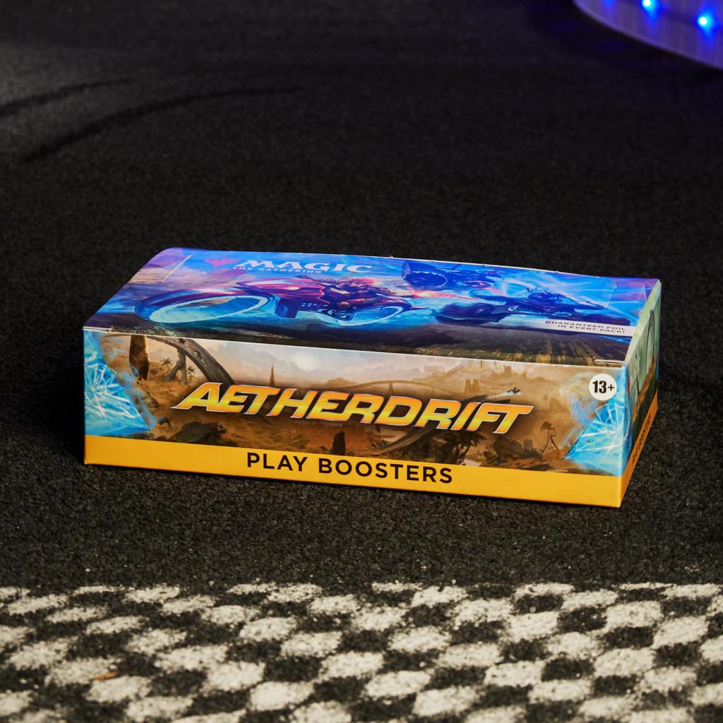 Magic: The Gathering Aether Run Play Booster English Version (Box of 30 Packs) MTG Trading Card Wizards of the Coast DFT D41310003