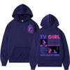 TV Girl Men's printed hoodie retro fashion Sweatshirt Harajuku Y2k hoodie