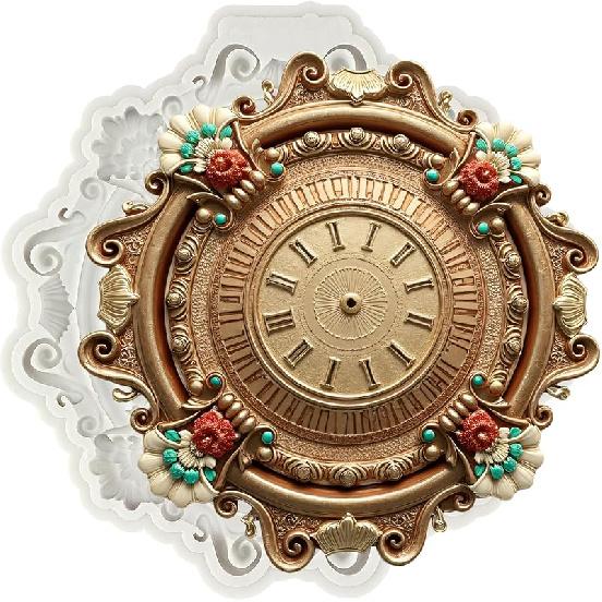 Baroque Fondant Mold Curlicues Scroll Lace Silicone Molds Filigree Mold 3D Sculpted For Sugar Cake Decorating Cupcake Topper Candy Chocolate Gum