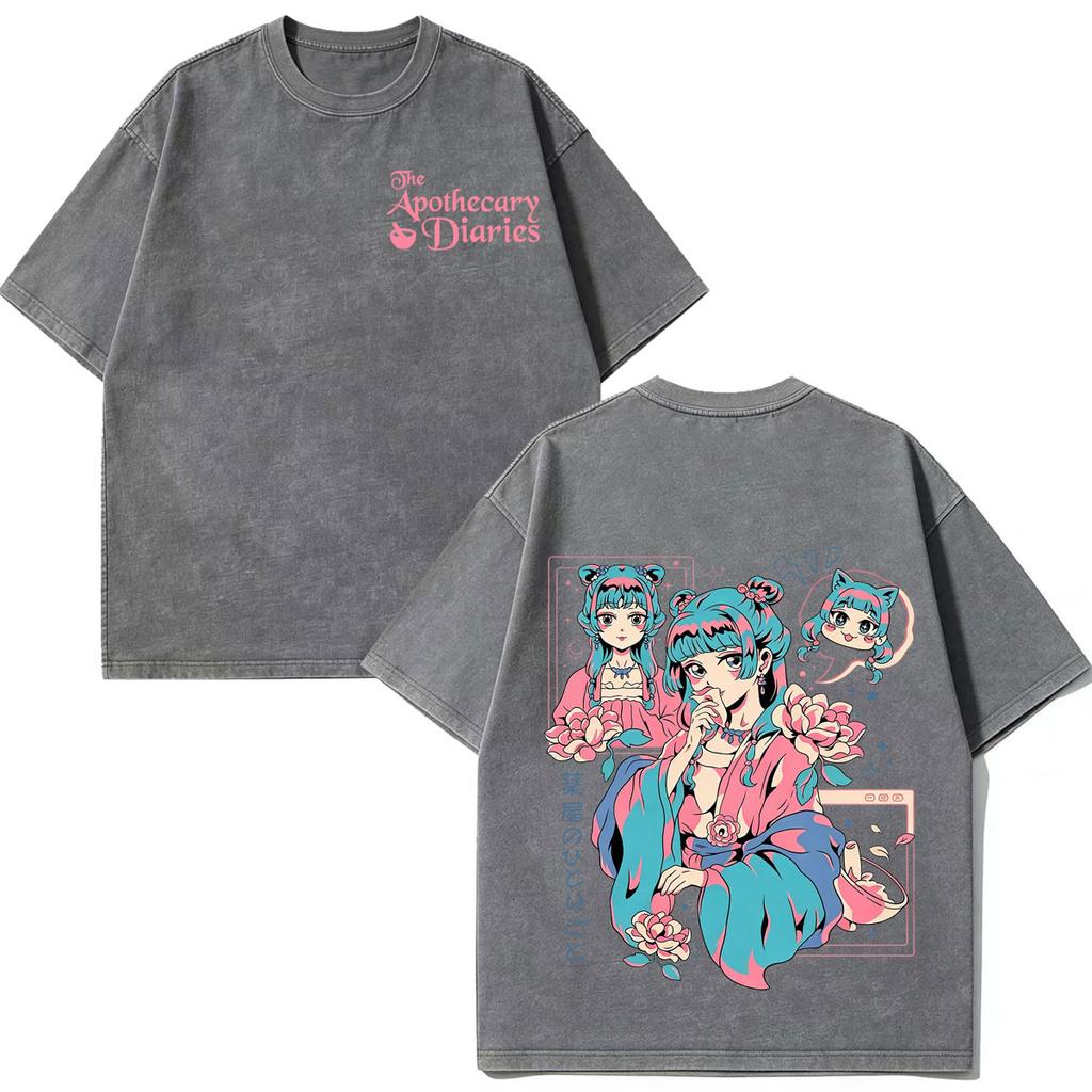 Anime Cute Cartoon Fashion Summer Loose Casual T-Shirt