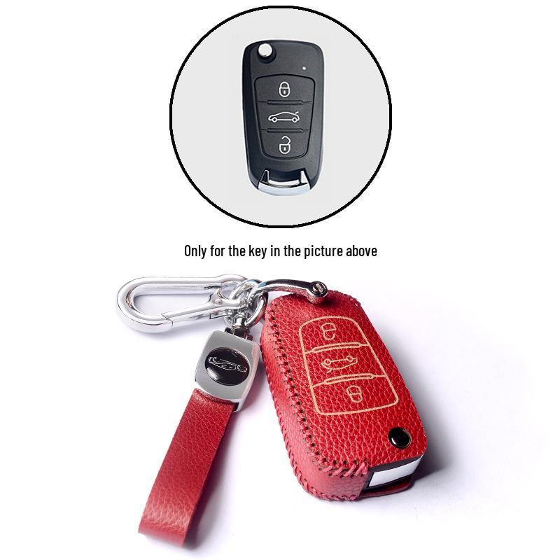 Key Case for Great Wall: Haval H6, H9, Chitu, F7, H2S, M6, F5, H4, Big Dog, F7X, Fengjun, Ora with Snap Button