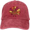 Vintage Baseball Cap Cute Thanksgiving Turkey Denim Hats Trucker Hats Dad Cap