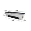 Mud Pan with Anti Slip Pad Nonslip Manual Tool Heavy Duty Smooth Sturdy Drywall Plastering