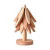 Wooden Tree Coaster  Pad Trivet with Heat Insulation Bar Coasters Wooden Trivets for Birthday New Year Christmas Easter