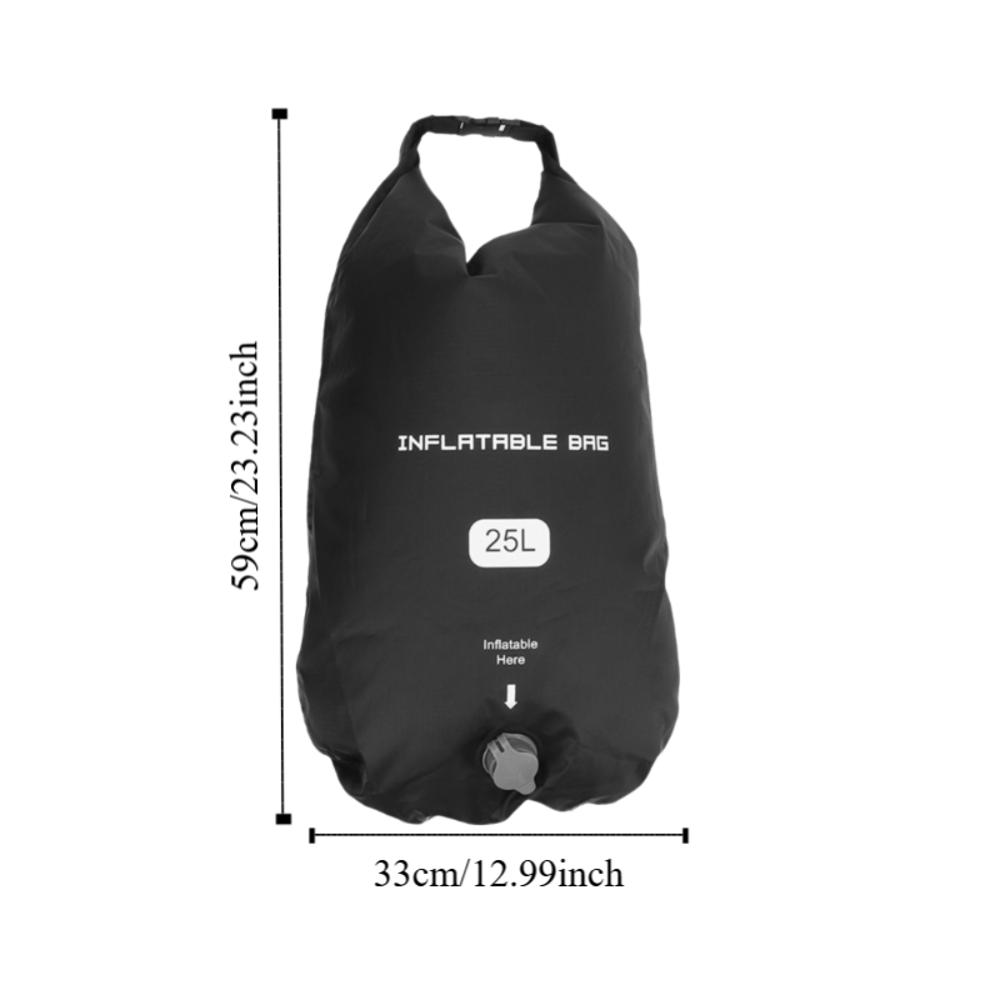 Durable Waterproof Inflatable Bag Roll Top Closure Portable Air Pump Bag Quick Inflation Inflatable Foot Rest Hiking