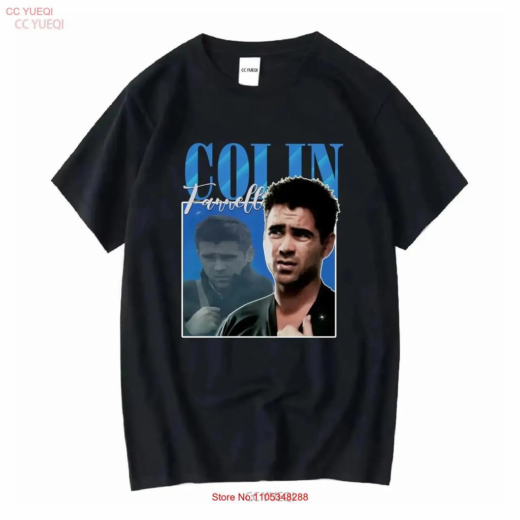 Colin Farrell Shirt Design Retro Style Cool Fan Art T 90s Poster 342 Tee Vintage Stretched Vintage Stylish