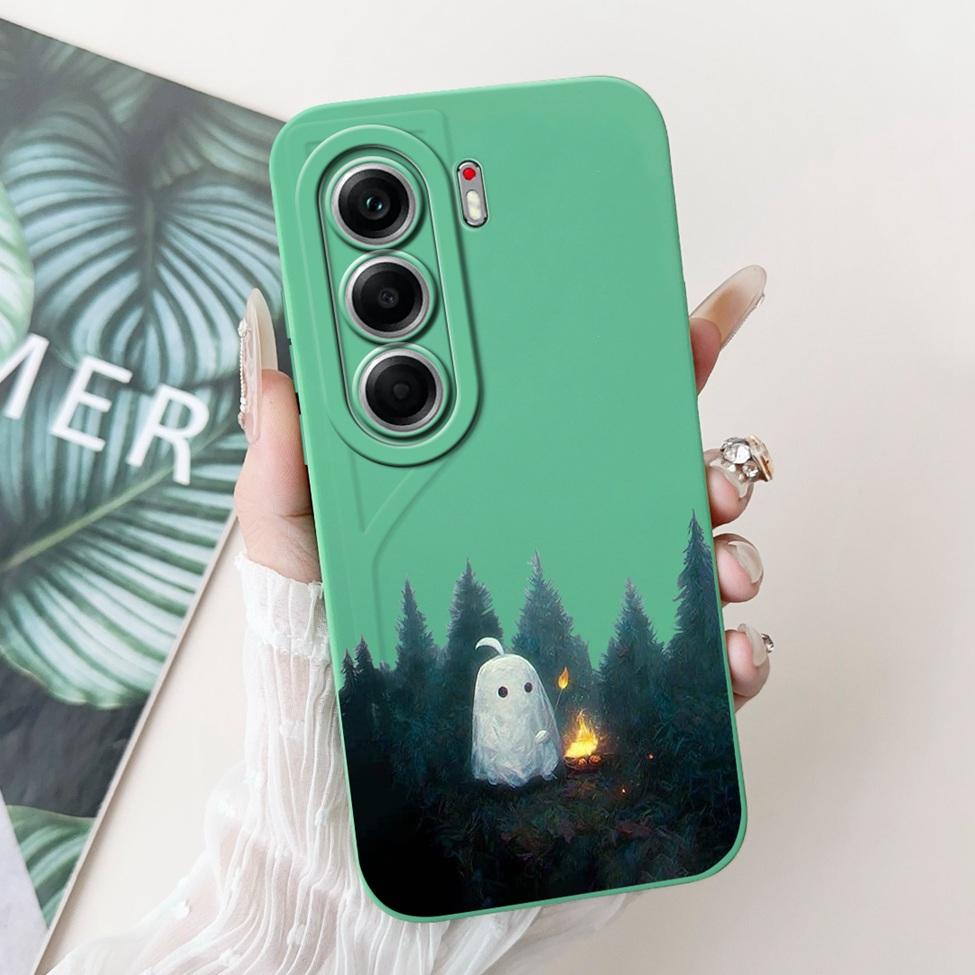 For Tecno Camon 40 Pro 5G Case CM7 Cute Cat Panda Fashion Flowers Love Back Cover For Camon 40 Pro 5G Tecno Phone Case Silicone