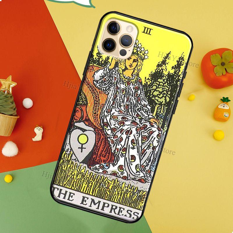 moon Tarot Mystery totem Case For iPhone 11 14 13 Pro Max 12 mini X XR XS MAX 6 6S 7 8 Plus 5S SE 2020 Phone Cover