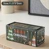 Estilo Industrial Retro Hierro Mini Contenedor Pequeño Modelo Adorno Caja de Almacenamiento Caja Metálica Multifuncional Decoración de Escritorio