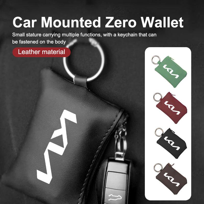 Car Key Cell Phone Signal Shield Wallet Anti-Theft Pouch For KIA K5 K9 Sorento Ceed Sportage Carnival Stinger Forte Niro Sticker WS5
