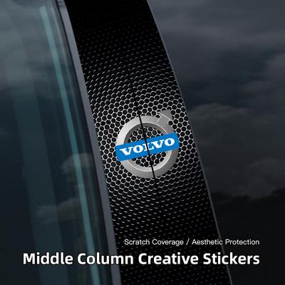 Car Stickers B-pillar Sunscreen Auto Center Column Cover Scratches For XC90 V90 V60 XC60 V40 S80 S60 S90 C40 XC40 V70 XC70
