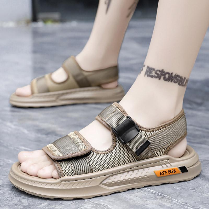 Summer Breathable Comfortable High-Quality Ultra-Light Slippers Classic Beach Sandals Men's Trendy Lightweight Shoes