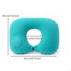 Inflatable Travel Pillow PresstoInflate Neck Portable for Passengers, Commuters,