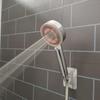 New LED 5 Modes Shower Head Rainfall SPA Temperature Control Shower Pressurized Water Saving 3/7 Colors Handheld Bathroom Shower