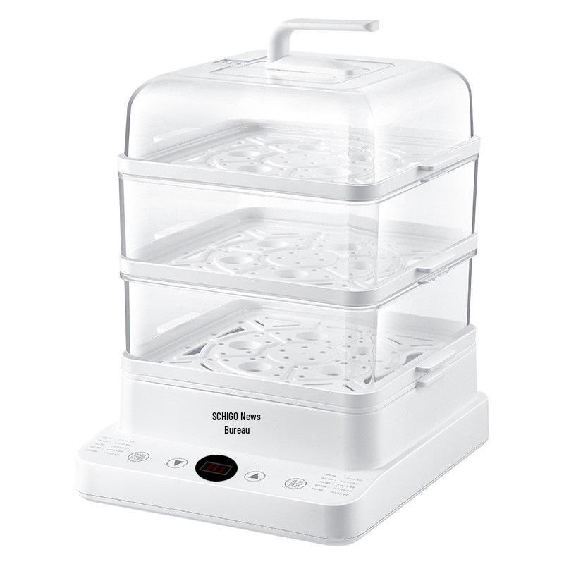 Zhigao 24L Multi-Functional Three-Tier Electric Steamer with Transparent Basket. 1000-1999 units