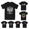 Unisex Polnisches Vintage Used Look Adler Polens Patriotisches Geschenk T-Shirt Baumwollkleidung Neuheit Polen Stolz T-Shirts Sommer T-Shirt