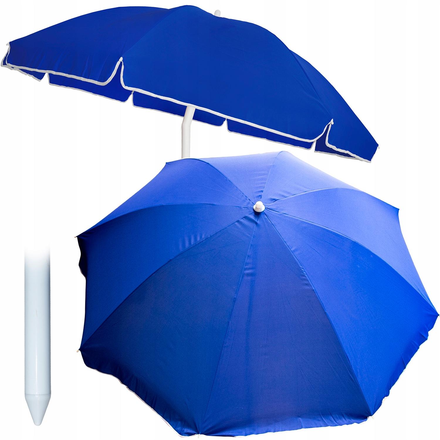 GARDEN UMBRELLA beach umbrella for balcony terrace ARMANIZED with ruffle 240 cm
