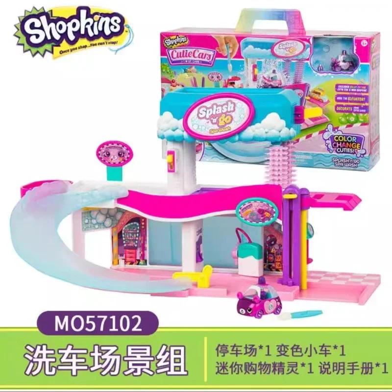 Shopkins Sesong Blind Box 1/2/3 Shopping Nisse Sett Leketøy Supermarked Kjøkken Scene Dukkehus Miniatyr Jente Barnebursdagsgave