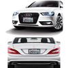 Indeed BUY License Plate Frames Black, 2 Pcs 4 Holes Car Licenses Plate Covers Stainless Steel Holders Frame For Plates With Screw Caps.