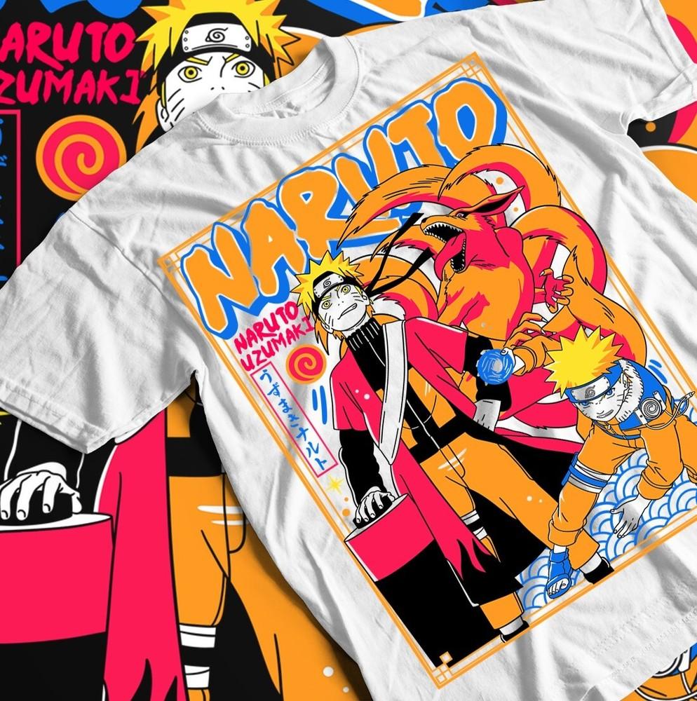 Naruto Itachi Uchiha T-shirt Pain Akatsuki Tee Horror Anime Gift Shirt All Size