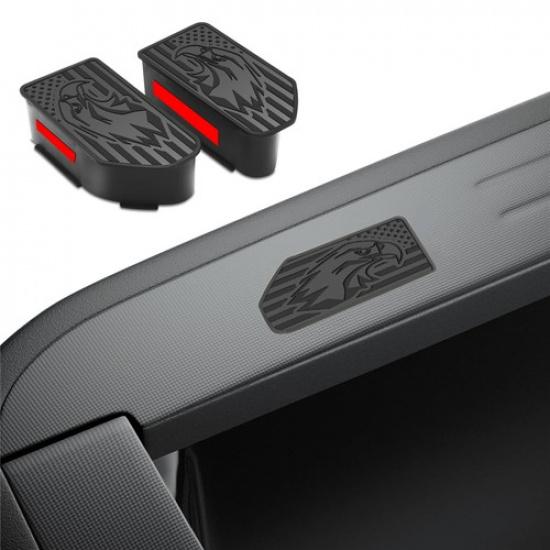 Stake Pocket Covers Caps Rail Hole Plugs For Chevy Silverado 1500/Sierra 1500