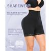 Plus Size Shaperwear Wide Waistband Zip Crotch Butt Lifting Tummy Control Pants