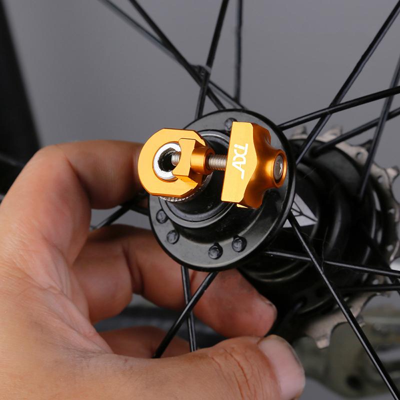 1Pcs Single Speed Bike Chain Tension Adjuster Bicycle Chain Tensioner Folding Fixed Gear Bike Chain Adjuster Bicycle Accessories
