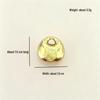 Mu Lue Mini Gold Metal Ingots: Simulation Gold Ingots for Crafts & Photo Frame Filler