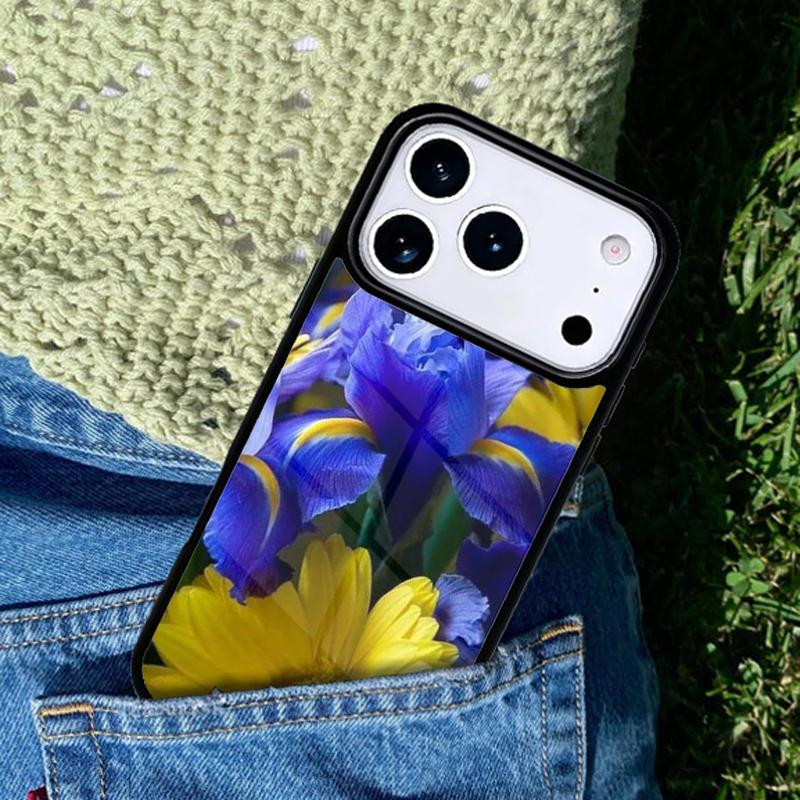 Love Sign with Flag of U_krain_e Ukrainian Phone Case For iPhone 17 AIR 16 Pro Max 15 14 Pro 11 12 13 Shockproof Silicone Cover