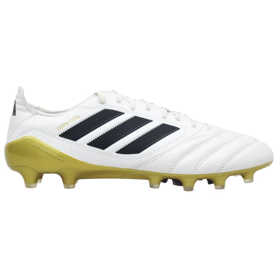 Adidas Copa Icon 2 Comfortable Soft AG (Rubber Short Studs) Artificial Turf Shock Absorbing Durable Soccer Shoes Unisex Soccer Shoes White JR1718