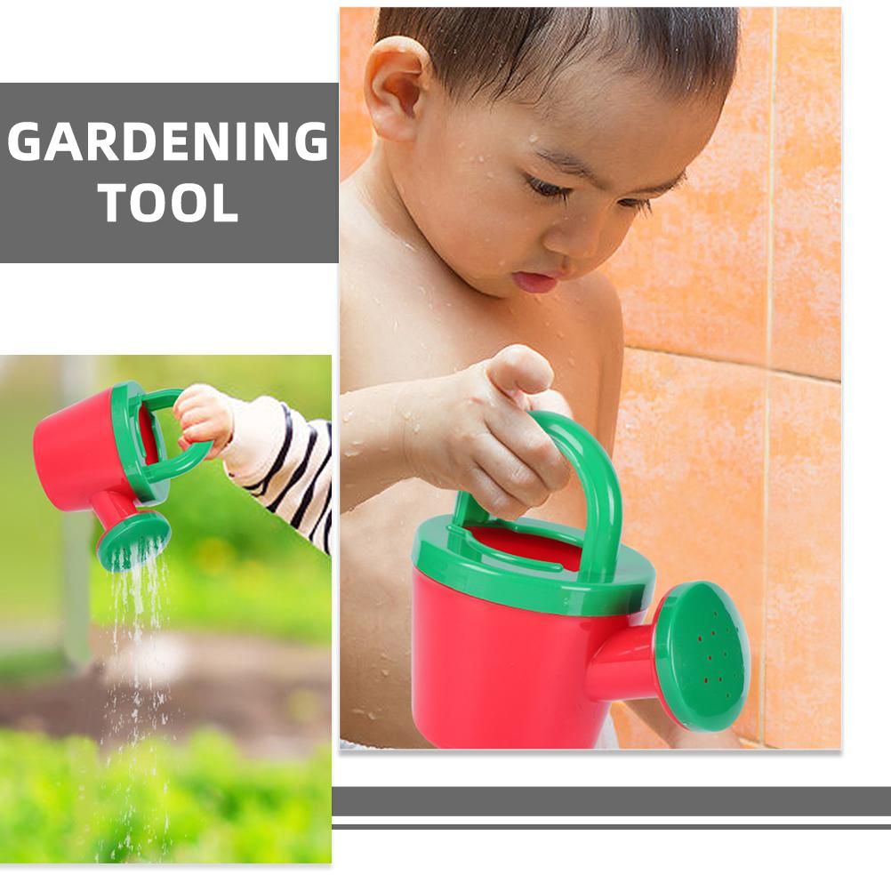 5pcs Watering Cans Watering Pot Plastic Watering Containers Beach Sand Toys Watering Toys
